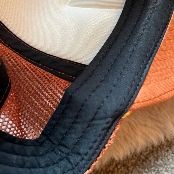 New! Frog and Mushroom “Take it Easy” Trucker Hat - Picture 5 of 5